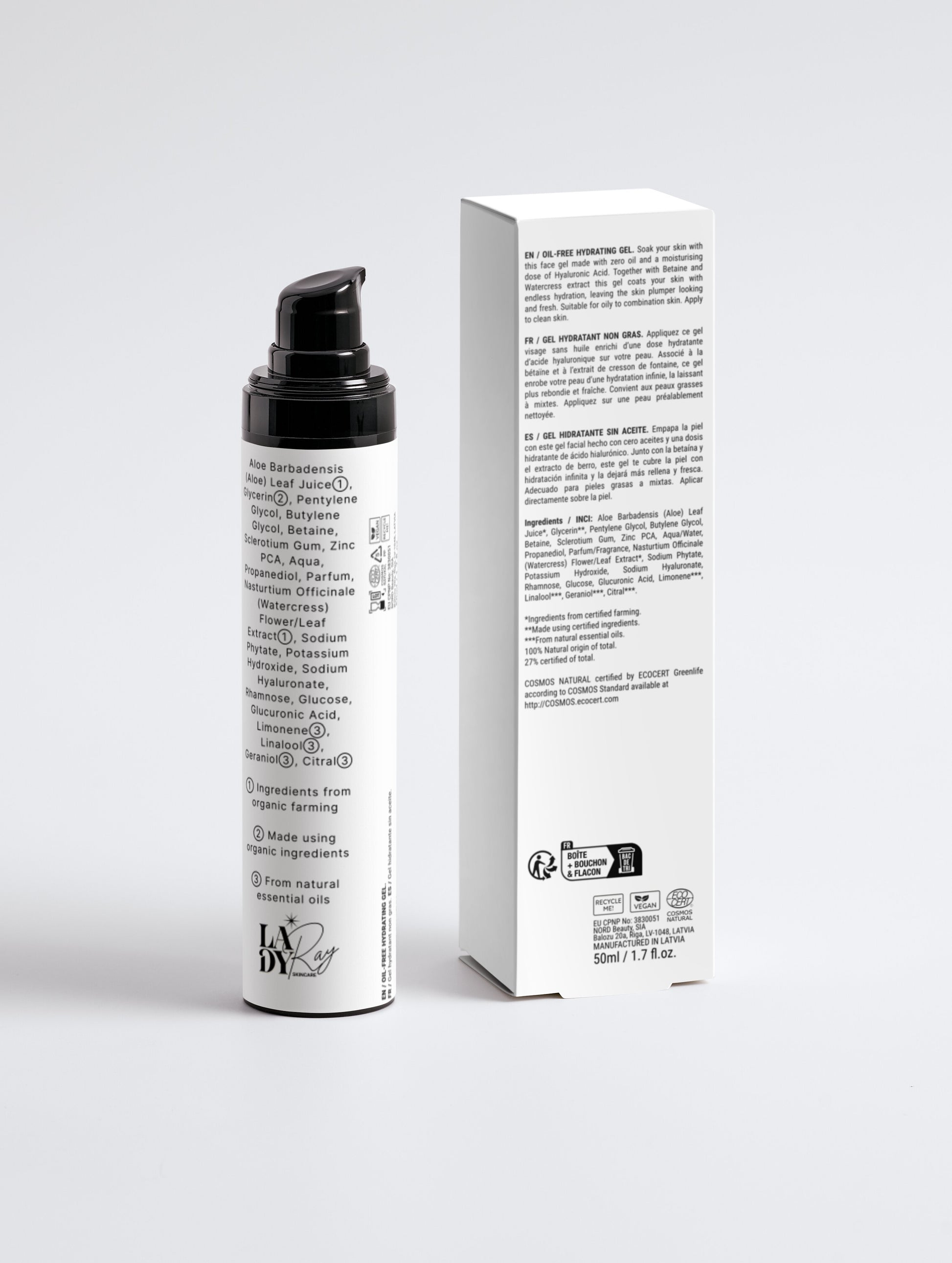 Lady Ray Oil-Free Hydrating Gel
