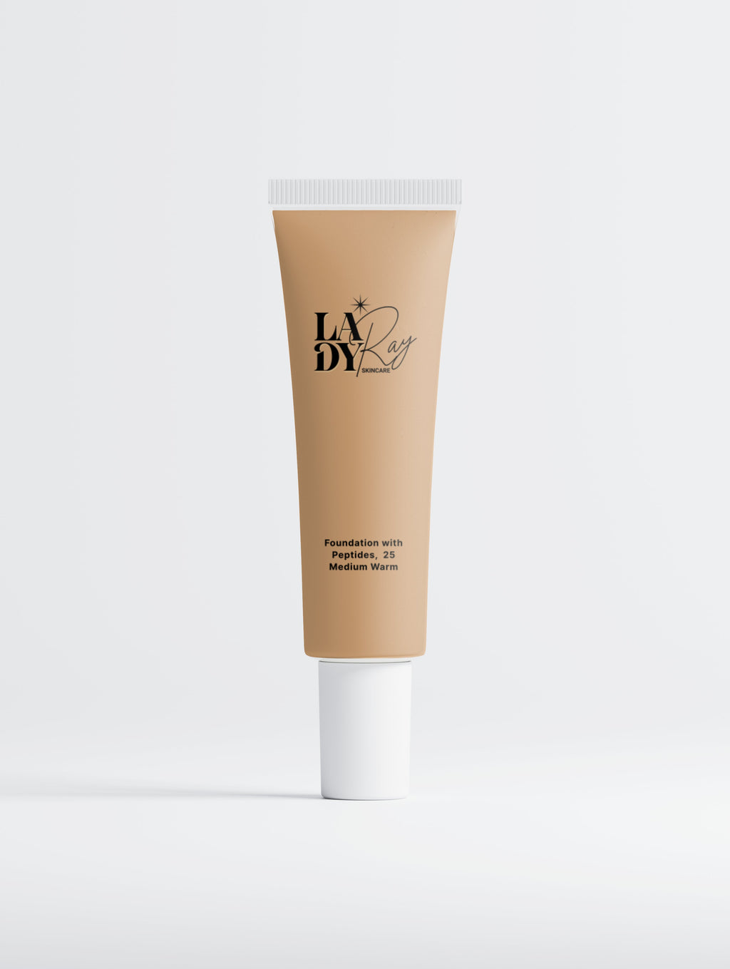 Lady Ray Foundation with Peptides,  25 Medium Warm