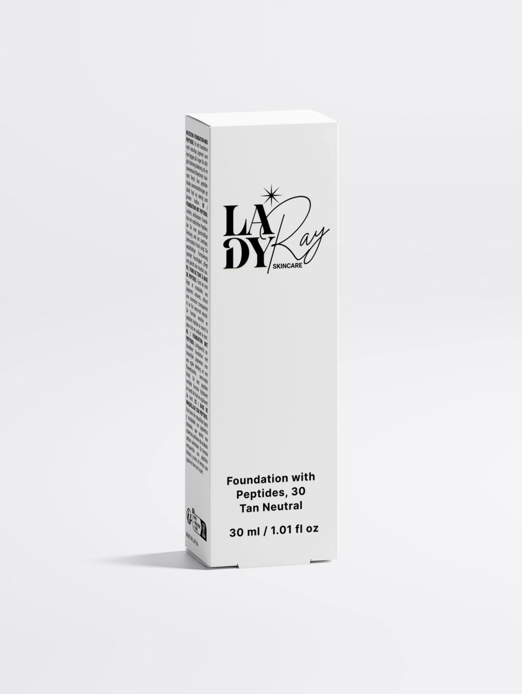 Lady Ray Foundation with Peptides, 30 Tan Neutral