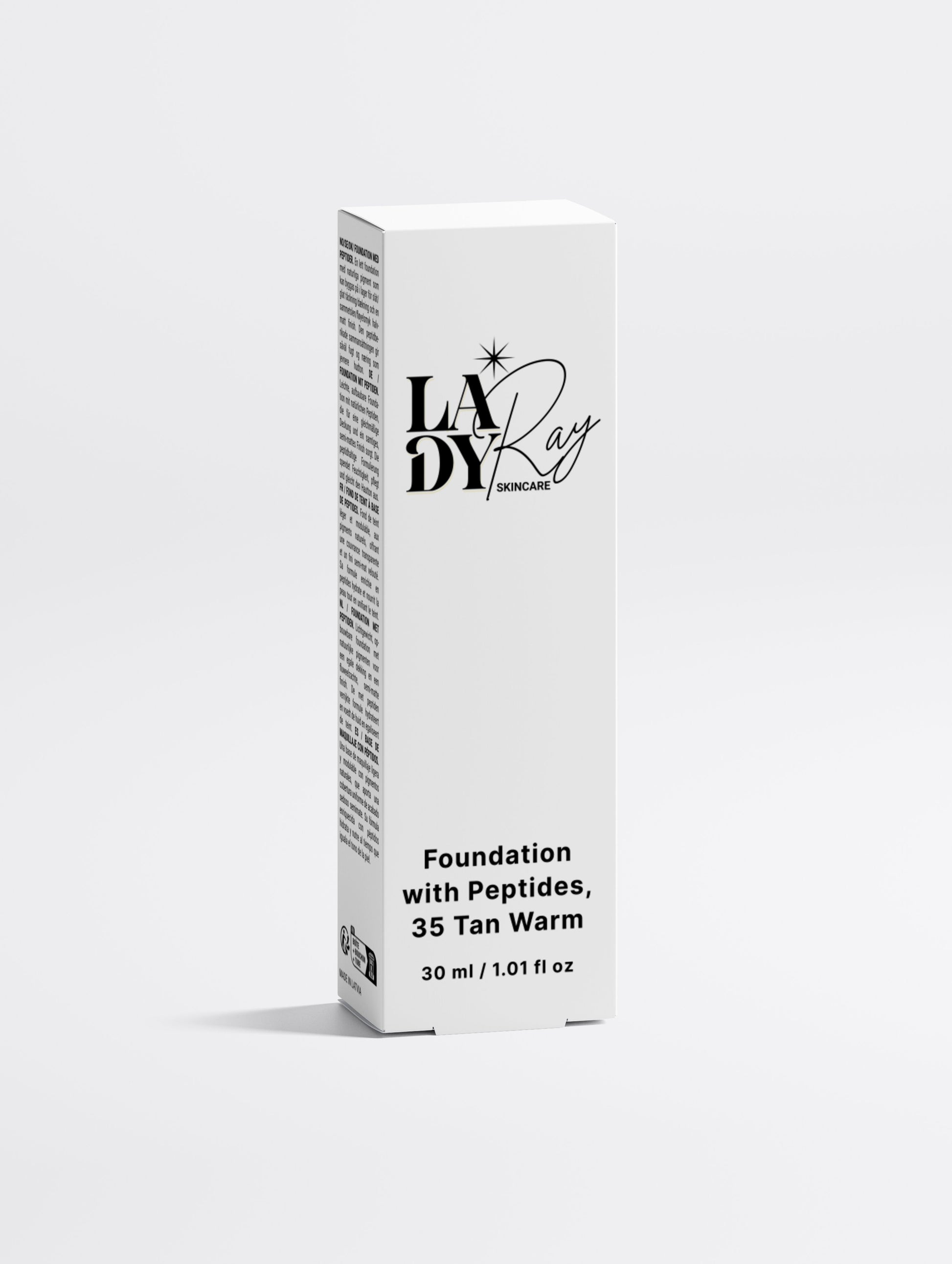 Lady Ray Foundation with Peptides, 35 Tan Warm