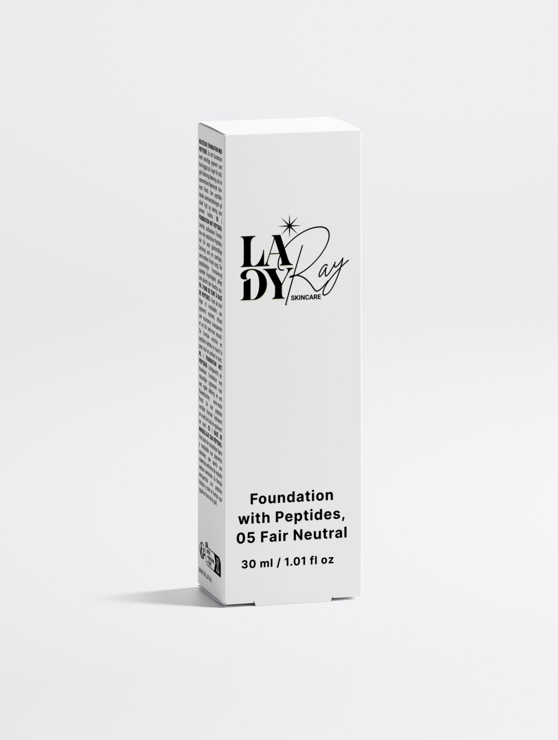Lady Ray Foundation with Peptides, 05 Fair Neutral