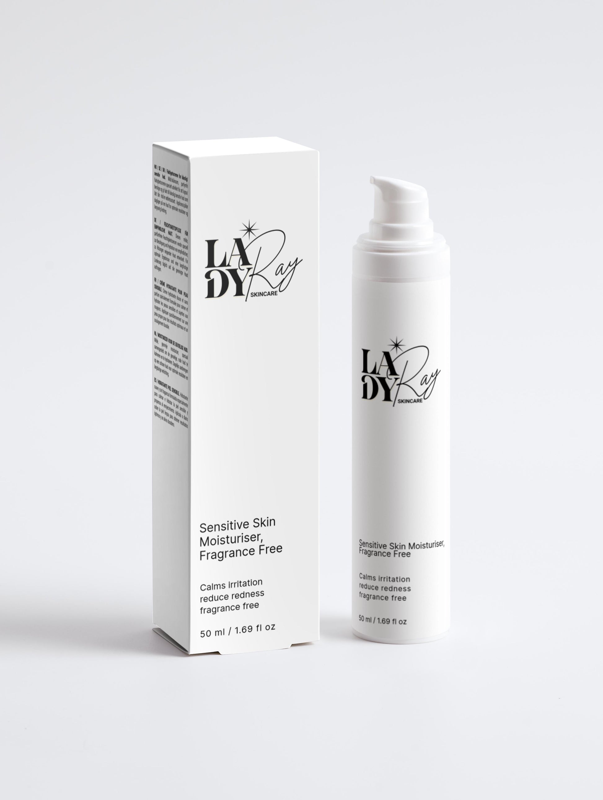 Sensitive Skin Moisturiser, Fragrance Free