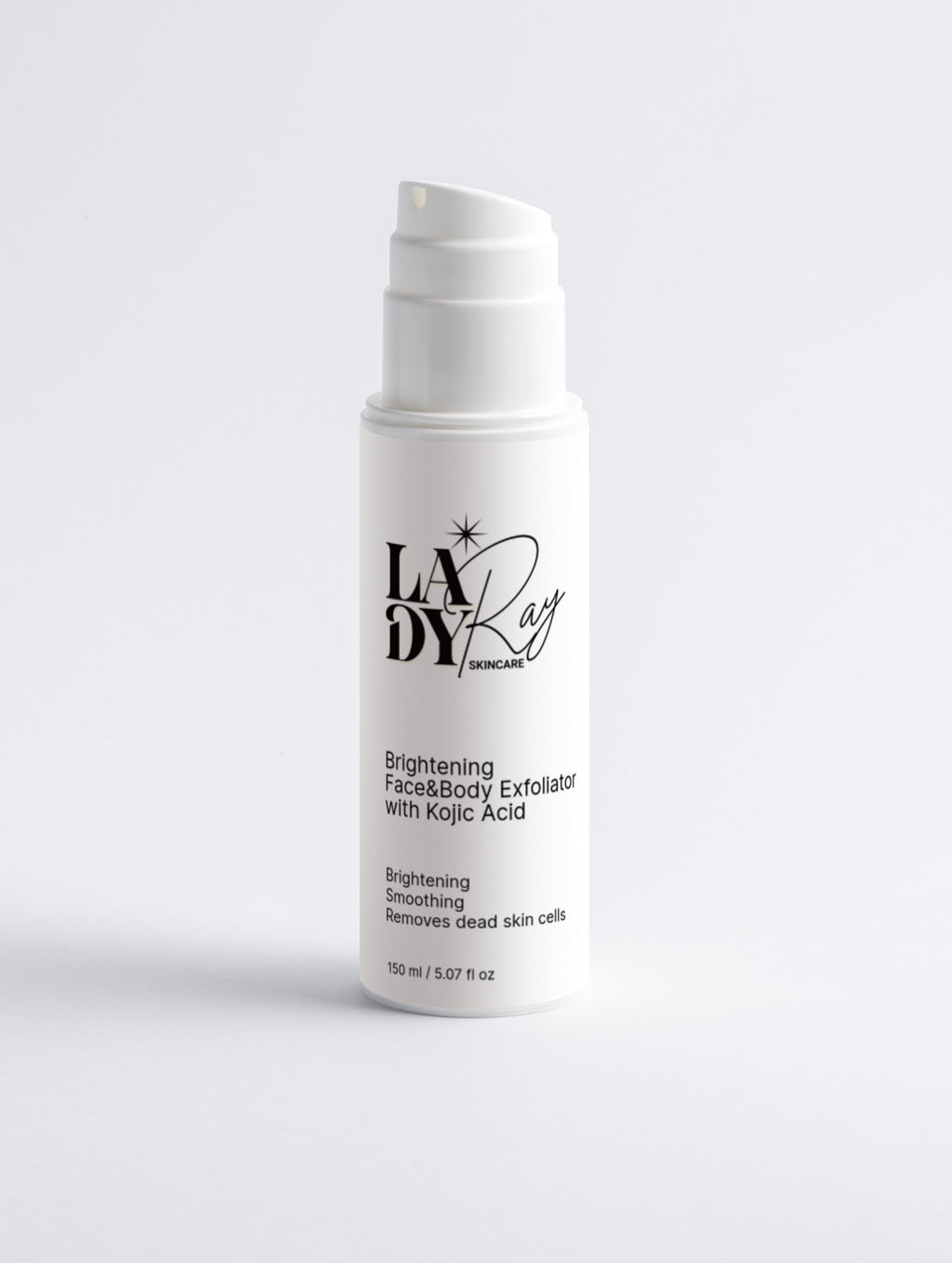 Lady Ray Brightening Face & Body Exfoliator with Kojic Acid