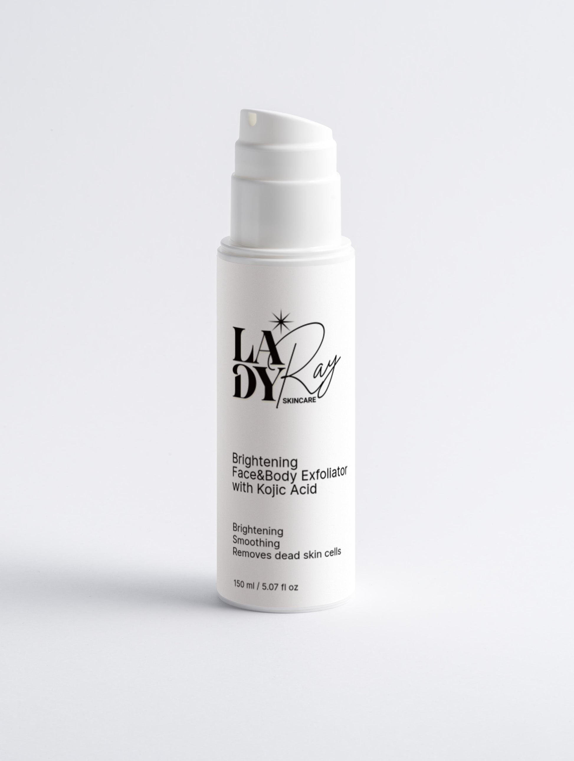 Lady Ray Brightening Face & Body Exfoliator with Kojic Acid